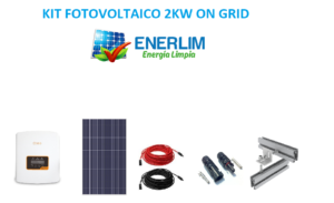 KIT FOTOVOLTAICO ON GRID 2KW