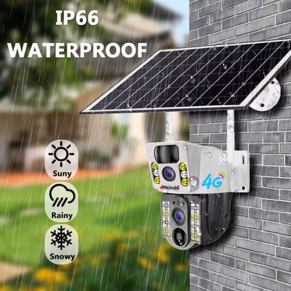 Kit de Vigilancia Solar Enerlim Doble Cámara - Imagen 2