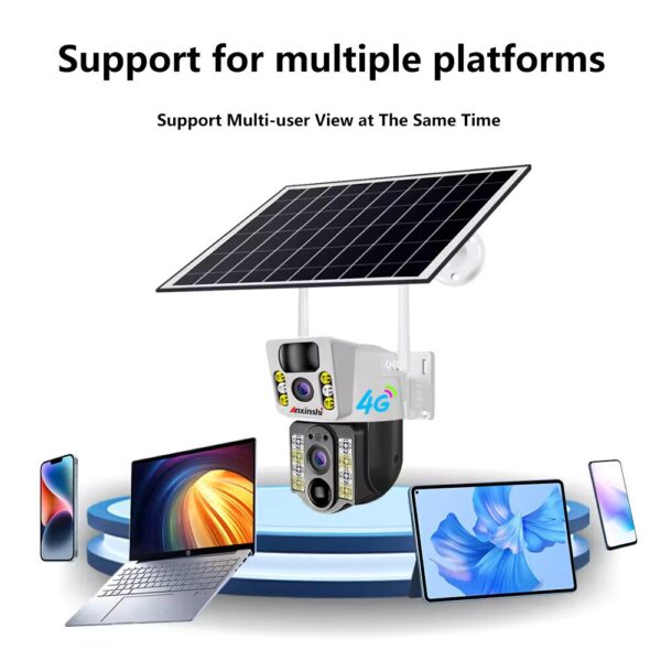 Kit de Vigilancia Solar Enerlim Doble Cámara - Imagen 3