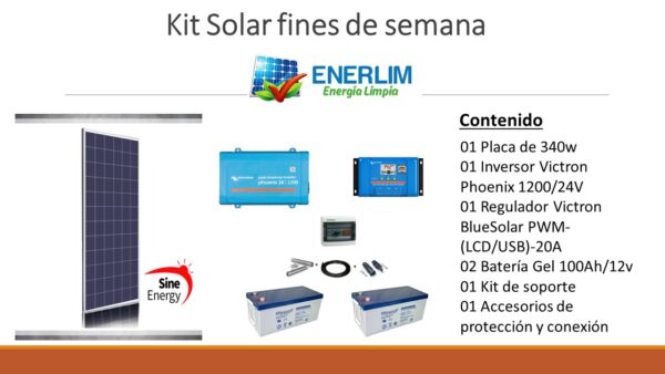 🌞🔋Kit Solar fines de semana🌞🔋